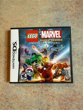 LEGO Marvel Super Heroes: Universe in Peril - Nintendo DS (Red, Multi)